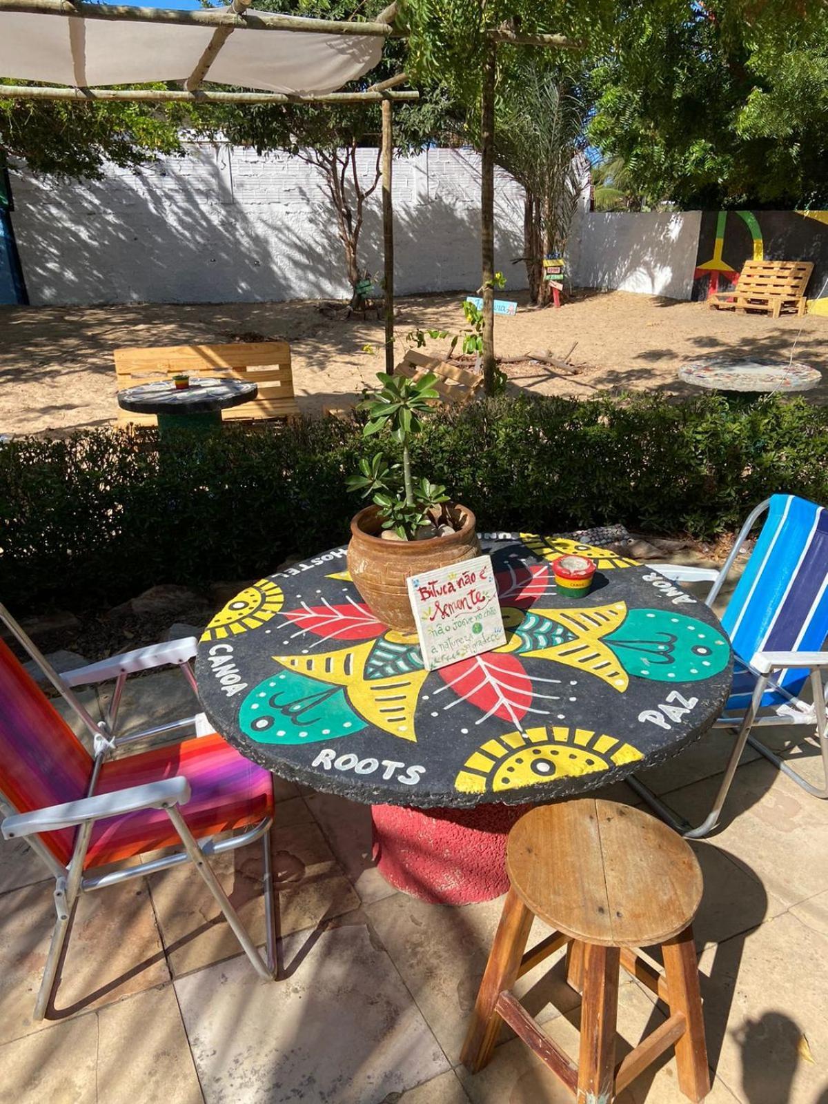 Canoa Roots Hostel & Camping Canoa Quebrada Εξωτερικό φωτογραφία